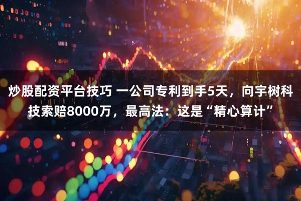 炒股配资平台技巧 一公司专利到手5天，向宇树科技索赔8000万，最高法：这是“精心算计”